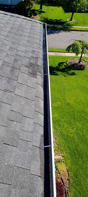 Before & After Gutter Covers in Monmouth Junction, NJ (1)
